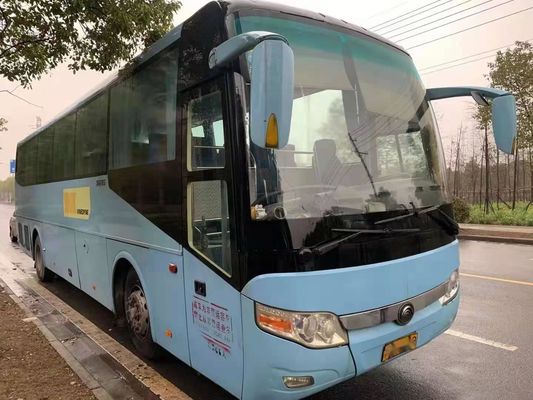 La vettura utilizzata Bus Yutong Brand che ZK6117 65 mette il passeggero a sedere usato porta posteriore del motore 120km/H di Yuchai singola trasporta la direzione sinistra