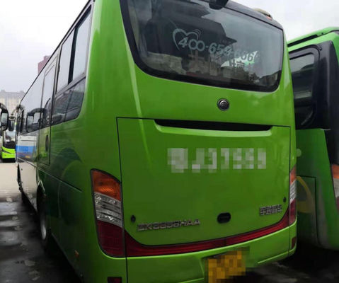 Yutong usato trasporta il bus del passeggero utilizzato porta d'acciaio del telaio dei sedili Zk6858 35 singola