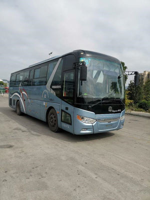 2015 vettura utilizzata sedili Bus LCK6101 di anno 47 ZHONGTONG con il condizionatore d'aria per turismo