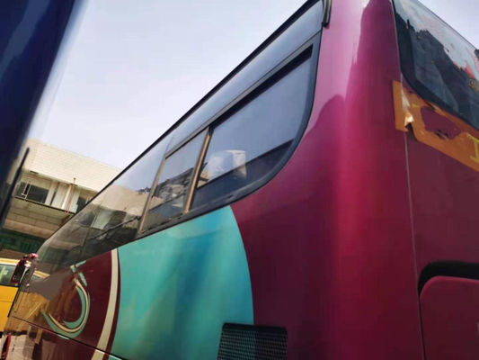 Il bus di giro utilizzato Yutong modella la direzione di sinistra dell'imballaggio di nudo dell'euro III del motore di Yuchai delle porte di doppio dei sedili ZK6110 47