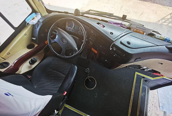La marca usata ZK6116 48 di Yutong del bus di giro mette la direzione a sedere sinistra d'imballaggio nuda del telaio dell'airbag del bus del passeggero delle doppie porte