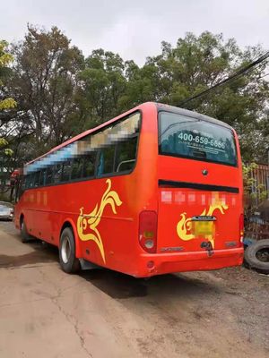44 vettura utilizzata bus Bus di Yutong utilizzata sedili ZK6102D motori diesel della direzione LHD del motore della parte anteriore da 2014 anni