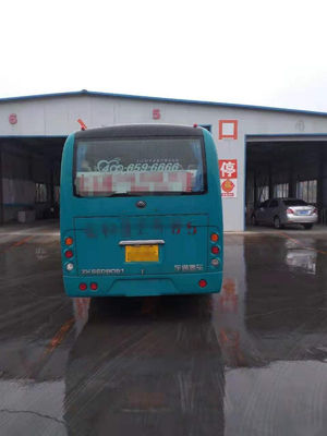 Bus utilizzato del passeggero utilizzato guida a sinistra diesel di Front Engine Steel Chassis Euro V dei sedili di Mini Bus Yutong ZK6609D 19