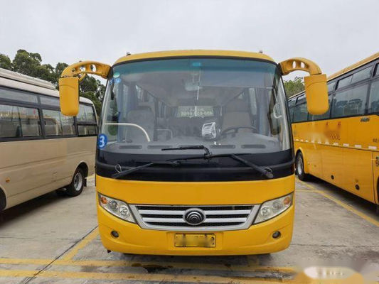 Direzione sinistra usata di Front Engine Euro III d'acciaio del telaio del bus di giro dei sedili del bus 29 di Yutong
