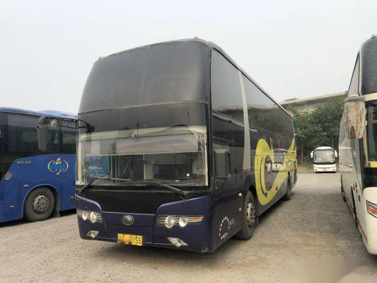 Sinistra posteriore di vetro usata del motore di 50 sedili del bus ZK6127 di Yutong doppia che dirige le doppie porte