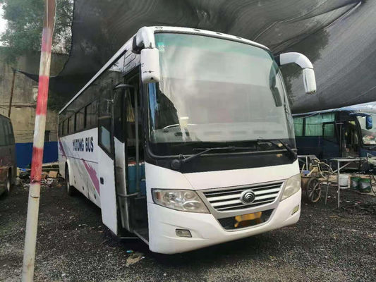 Sedili usati Front Engine Bus Steel Chassis YC del bus Zk6112d 54 di Yutong. 177kw ha utilizzato il bus di giro