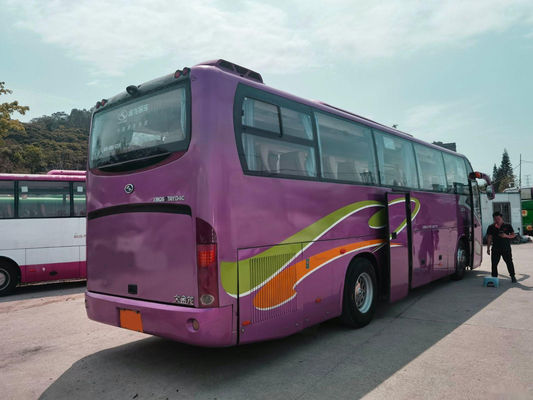 Il bus utilizzato XMQ6117 44 di Kinglong mette la vettura dell'airbag delle doppie porte del motore/bus a sedere di giro utilizzati telaio posteriore