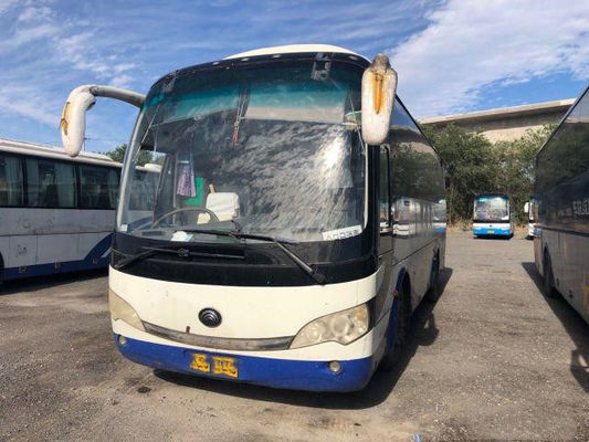 I sedili usati di Bus ZK6908 38 della vettura hanno lasciato a Yuchai di guida l'euro posteriore III del motore bus di Yutong utilizzato telaio d'acciaio