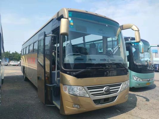 I nuovi sedili di arrivo 54 2012 anni hanno usato il driver Steering No Accident del bus ZK6112D Front Engine LHD di Yutong
