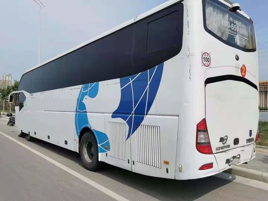 Telaio d'acciaio usato della singola porta del bus ZK6127 della seconda mano del motore della parte posteriore di Weichai dei sedili del bus 55 di Yutong
