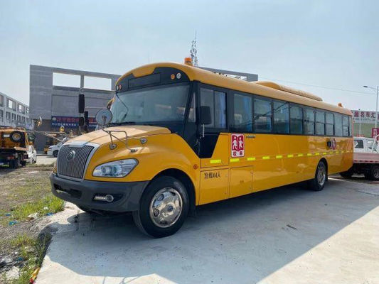 Il bus utilizzato di YUTONG ha usato la dimensione globale dello scuolabus 7435x2270x2895mm con il motore diesel