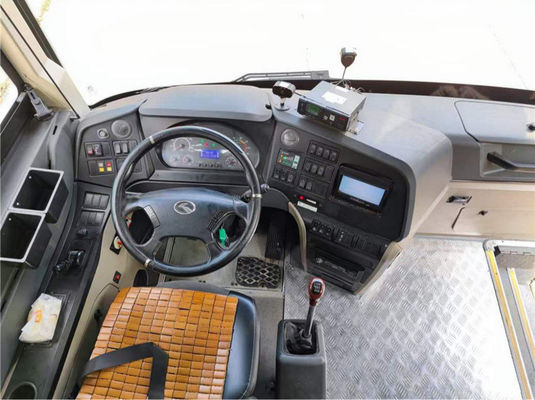 La vettura utilizzata XMQ6125 Mini Coach Bus 51 di Kinglong mette la vettura a sedere Accessories With Yutong del bus del motore della parte posteriore di Weichai più alto