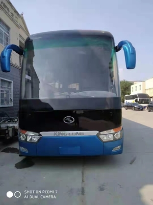 2014 il bus XMQ6129 di Kinglong utilizzato di anno 55 sedili ha utilizzato il motore diesel del condizionatore di Bus With Air della vettura