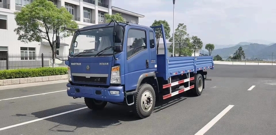 Camion del carico di modo dell'azionamento del camion 4x2 del carico della seconda mano HOWO 140HP
