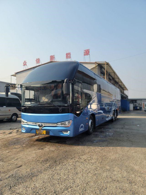 Airbag di lusso EURO V del bus di Yutong dei sedili della vettura 56 del bus di Decker Zk 6148 Youtong del doppio del bus