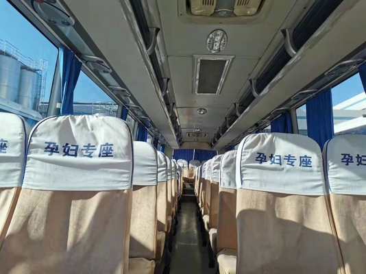 55 bus della guida a sinistra di Bus Euro II della vettura del bus 12000mm di Yutong utilizzati sedili