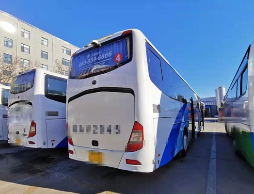 Guida a destra del bus della seconda mano di Yutong del bus usata sedili posteriori del motore 65