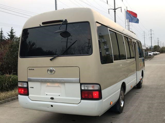Euro usato IV del motore a benzina 23-30seats di Mini Toyota Coaster Bus 3TR