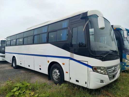 Il bus utilizzato di Yutong 2018 anni fatti in Cina ha utilizzato la vettura diesel Bus Used White di LHD 51 sedile Front Engine Bus