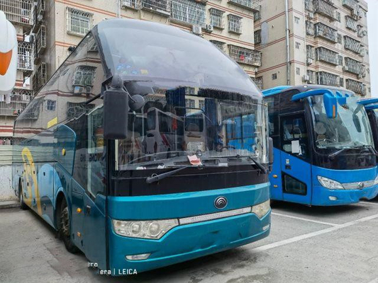 Vettura di passeggero diesel utilizzata delle parti del bus di Luxury Long 51 Seat Zk6122 Yutong della vettura del bus di 12m