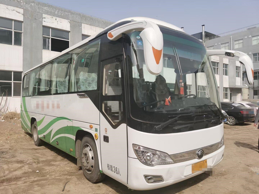 Direzione di destra di trasporto del bus del bus 36seats Yutong della seconda mano di Bus Luxury Zk 6876 della vettura