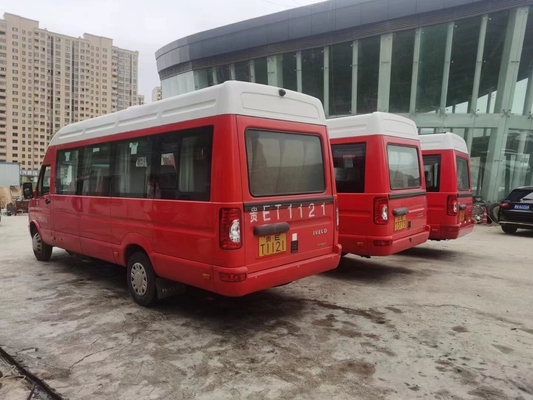 Nuovo arrivo 2017 diesel del minibus usato bus usato Iveco 129Hp dei sedili di anno 19