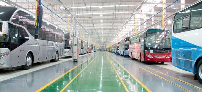 Camion mediano di cavalli vapore 4X2 6.8M Warehouse Gate Dump di JAC Geerfa A5L Brown 220 8